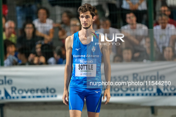 Stefano Sottile from Italy participates in the 60th Palio Citta della Quercia, valid for the World Athletics Continental Tour, at Quercia St...