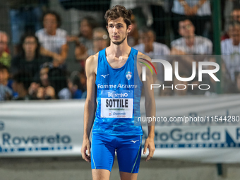 Stefano Sottile from Italy participates in the 60th Palio Citta della Quercia, valid for the World Athletics Continental Tour, at Quercia St...