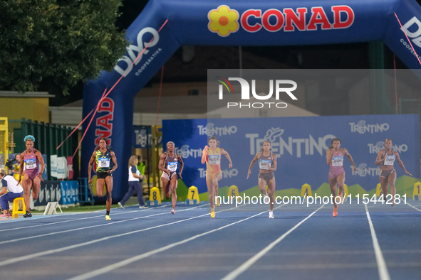 Celera Barnes from the United States participates in the 60th Palio Citta della Quercia, valid for the World Athletics Continental Tour, at...