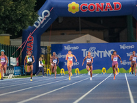 Celera Barnes from the United States participates in the 60th Palio Citta della Quercia, valid for the World Athletics Continental Tour, at...