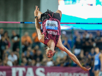 Gianmarco Tamberi from Italy participates in the 60th Palio Citta della Quercia, valid for the World Athletics Continental Tour, at Quercia...