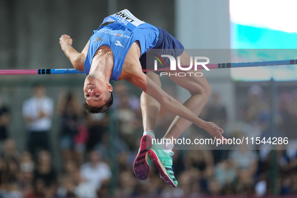 Manuel Lando from Italy participates in the 60th Palio Citta della Quercia, valid for the World Athletics Continental Tour, at Quercia Stadi...