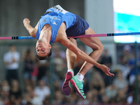 Manuel Lando from Italy participates in the 60th Palio Citta della Quercia, valid for the World Athletics Continental Tour, at Quercia Stadi...