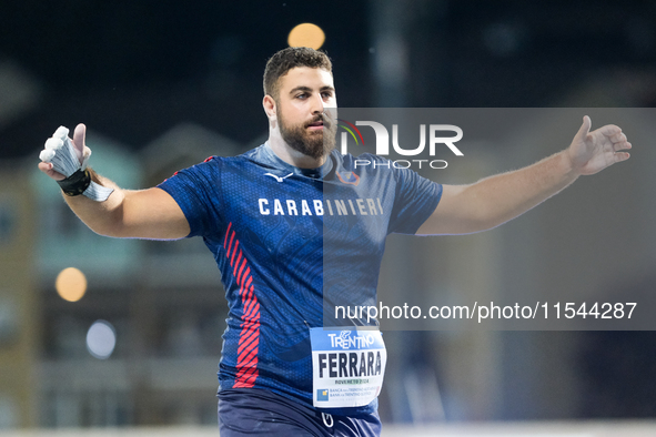 Riccardo Ferrara from Italy participates in the 60th Palio Citta della Quercia, valid for the World Athletics Continental Tour, at Quercia S...