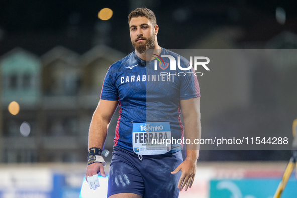 Riccardo Ferrara from Italy participates in the 60th Palio Citta della Quercia, valid for the World Athletics Continental Tour, at Quercia S...