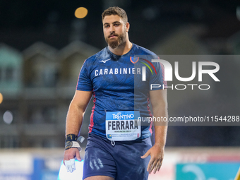 Riccardo Ferrara from Italy participates in the 60th Palio Citta della Quercia, valid for the World Athletics Continental Tour, at Quercia S...