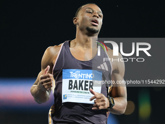 Ronnie Baker from the United States participates in the 60th Palio Citta della Quercia, valid for the World Athletics Continental Tour, at Q...