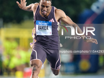 Ronnie Baker from the United States participates in the 60th Palio Citta della Quercia, valid for the World Athletics Continental Tour, at Q...