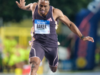 Ronnie Baker from the United States participates in the 60th Palio Citta della Quercia, valid for the World Athletics Continental Tour, at Q...