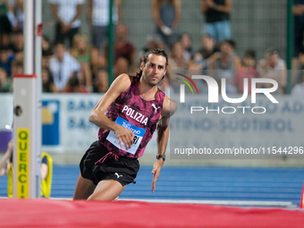 Gianmarco Tamberi from Italy participates in the 60th Palio Citta della Quercia, valid for the World Athletics Continental Tour, at Quercia...