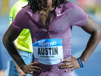 Ojai Austin from the United States participates in the 60th Palio Citta della Quercia, valid for the World Athletics Continental Tour, at Qu...