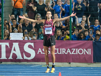 Gianmarco Tamberi from Italy participates in the 60th Palio Citta della Quercia, valid for the World Athletics Continental Tour, at Quercia...