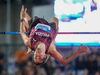 Gianmarco Tamberi from Italy participates in the 60th Palio Citta della Quercia, valid for the World Athletics Continental Tour, at Quercia...