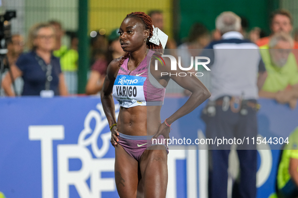 Noelie Yarigo from Benin participates in the 60th Palio Citta della Quercia, valid for the World Athletics Continental Tour, at Quercia Stad...