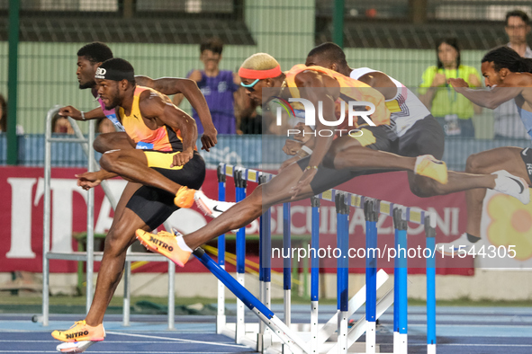 Cordell Finch from the United States participates in the 60th Palio Citta della Quercia, valid for the World Athletics Continental Tour, at...