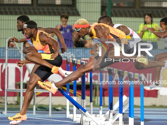 Cordell Finch from the United States participates in the 60th Palio Citta della Quercia, valid for the World Athletics Continental Tour, at...