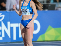 Eloisa Coiro from Italy participates in the 60th Palio Citta della Quercia, valid for the World Athletics Continental Tour, at Quercia Stadi...