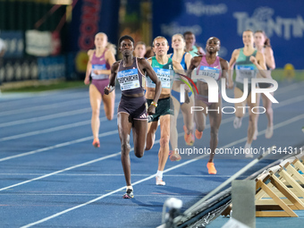 Nelly Chepchirchir from Kenya participates in the 60th Palio Citta della Quercia, valid for the World Athletics Continental Tour, at Quercia...