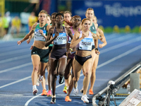 Serena Troiani from Italy and Nelly Chepchirchir from Kenya participate in the 60th Palio Citta della Quercia, valid for the World Athletics...