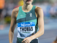 Carley Thomas from Australia participates in the 60th Palio Citta della Quercia, valid for the World Athletics Continental Tour, at Quercia...