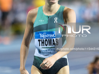 Carley Thomas from Australia participates in the 60th Palio Citta della Quercia, valid for the World Athletics Continental Tour, at Quercia...