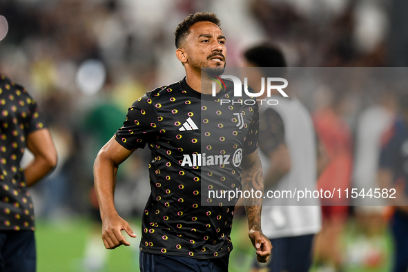 Danilo of Juventus during the Serie A match between Juventus FC and AS Roma at Allianz Stadium in Turin, Italy, on September 1, 2024. 