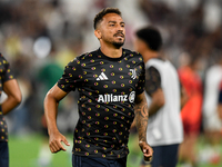 Danilo of Juventus during the Serie A match between Juventus FC and AS Roma at Allianz Stadium in Turin, Italy, on September 1, 2024. (