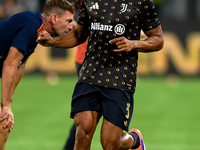 Bremer of Juventus during the Serie A match between Juventus FC and AS Roma at Allianz Stadium in Turin, Italy, on September 1, 2024. (