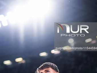 Nicolo Savona of Juventus during the Serie A match between Juventus FC and AS Roma at Allianz Stadium in Turin, Italy, on September 1, 2024....