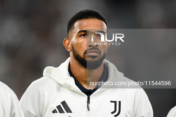 Bremer of Juventus during the Serie A match between Juventus FC and AS Roma at Allianz Stadium in Turin, Italy, on September 1, 2024. 