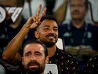 Danilo of Juventus during the Serie A match between Juventus FC and AS Roma at Allianz Stadium in Turin, Italy, on September 1, 2024. (