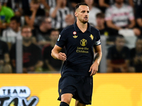 Federico Gatti of Juventus during the Serie A match between Juventus FC and AS Roma at Allianz Stadium in Turin, Italy, on September 1, 2024...