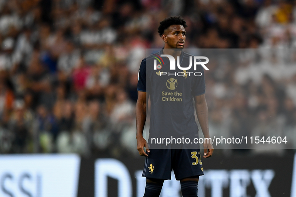 Juan David Cabal of Juventus during the Serie A match between Juventus FC and AS Roma at Allianz Stadium in Turin, Italy, on September 1, 20...