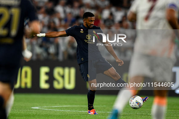 Bremer of Juventus during the Serie A match between Juventus FC and AS Roma at Allianz Stadium in Turin, Italy, on September 1, 2024. 