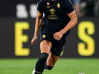 Dusan Vlahovic of Juventus during the Serie A match between Juventus FC and AS Roma at Allianz Stadium in Turin, Italy, on September 1, 2024...