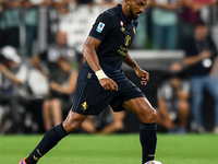 Bremer of Juventus during the Serie A match between Juventus FC and AS Roma at Allianz Stadium in Turin, Italy, on September 1, 2024. (