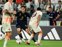 During the Serie A match between Juventus FC and AS Roma at Allianz Stadium in Turin, Italy, on September 1, 2024. (