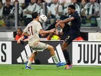 Bremer of Juventus during the Serie A match between Juventus FC and AS Roma at Allianz Stadium in Turin, Italy, on September 1, 2024. (