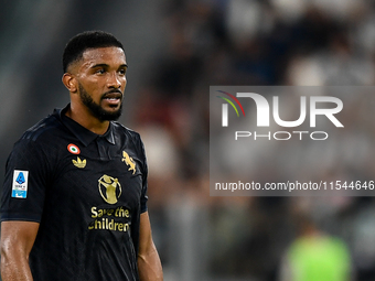 Bremer of Juventus during the Serie A match between Juventus FC and AS Roma at Allianz Stadium in Turin, Italy, on September 1, 2024. (