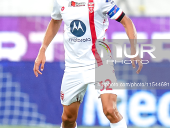 Matteo Pessina of AC Monza during the Serie A Enilive match between ACF Fiorentina and AC Monza at Stadio Artemio Franchi on September 01, 2...