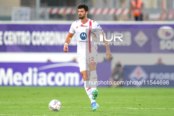 Pablo Mari' of AC Monza during the Serie A Enilive match between ACF Fiorentina and AC Monza at Stadio Artemio Franchi on September 01, 2024...