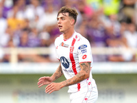 Daniel Maldini of AC Monza looks on during the Serie A Enilive match between ACF Fiorentina and AC Monza at Stadio Artemio Franchi on Septem...