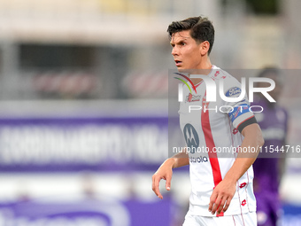 Matteo Pessina of AC Monza looks on during the Serie A Enilive match between ACF Fiorentina and AC Monza at Stadio Artemio Franchi on Septem...