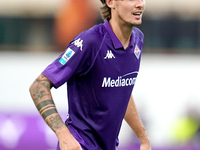 Andrea Colpani of ACF Fiorentina looks on during the Serie A Enilive match between ACF Fiorentina and AC Monza at Stadio Artemio Franchi on...