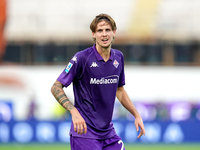 Andrea Colpani of ACF Fiorentina looks on during the Serie A Enilive match between ACF Fiorentina and AC Monza at Stadio Artemio Franchi on...