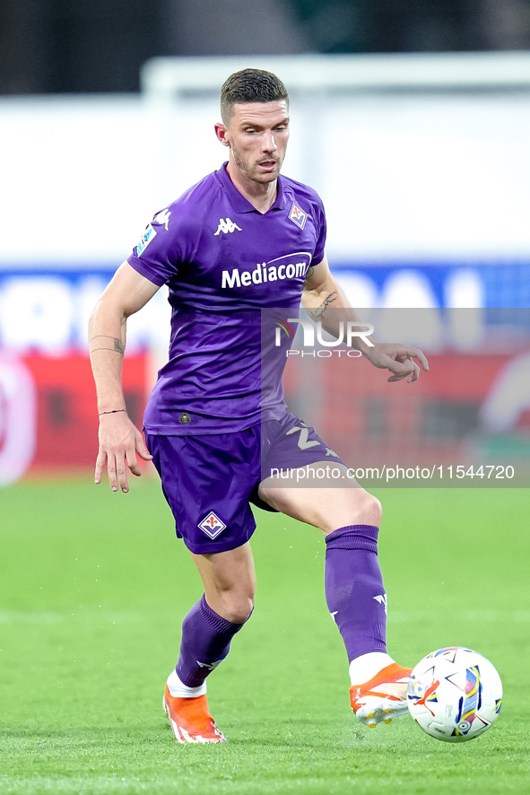 Robin Gosens of ACF Fiorentina during the Serie A Enilive match between ACF Fiorentina and AC Monza at Stadio Artemio Franchi on September 0...