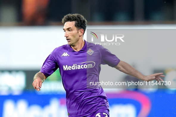 Danilo Cataldi of ACF Fiorentina during the Serie A Enilive match between ACF Fiorentina and AC Monza at Stadio Artemio Franchi on September...