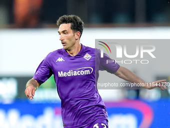 Danilo Cataldi of ACF Fiorentina during the Serie A Enilive match between ACF Fiorentina and AC Monza at Stadio Artemio Franchi on September...