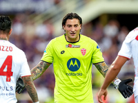 Stefano Turati of AC Monza reacts during the Serie A Enilive match between ACF Fiorentina and AC Monza at Stadio Artemio Franchi on Septembe...