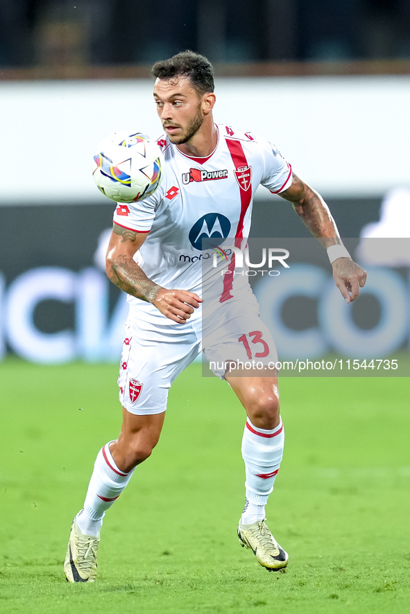 Pedro Pereira of AC Monza during the Serie A Enilive match between ACF Fiorentina and AC Monza at Stadio Artemio Franchi on September 01, 20...